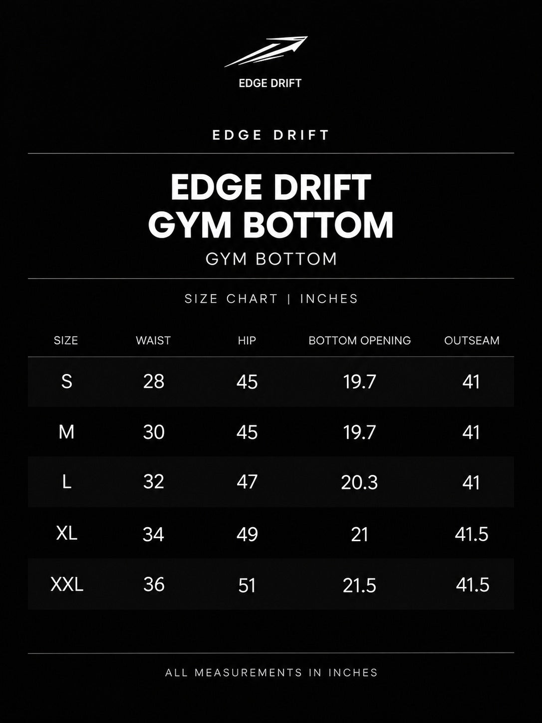 Edge Drift Gym Bottom